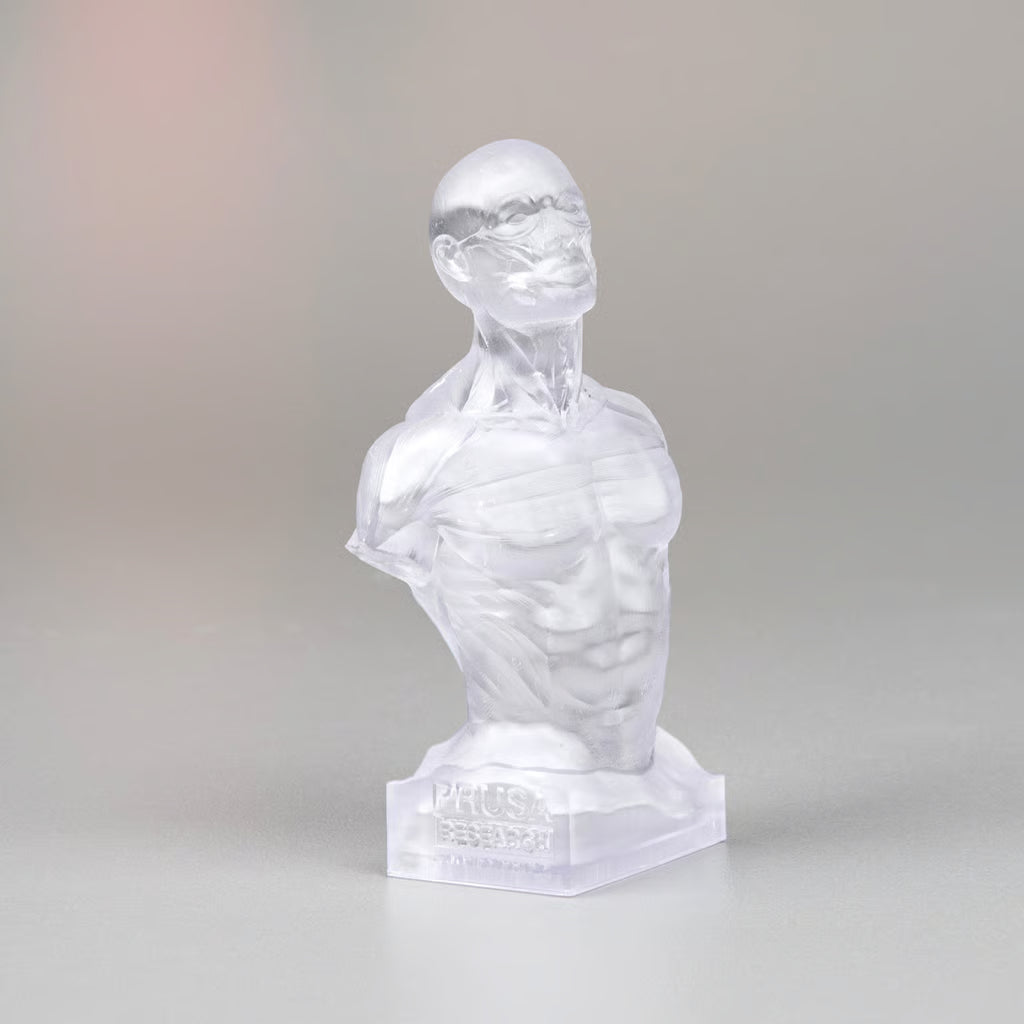 Prusament Resin Model Transparent Clear 1kg