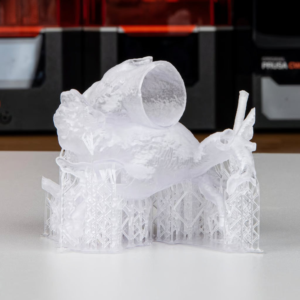 Prusament Resin Model Transparent Clear 1kg