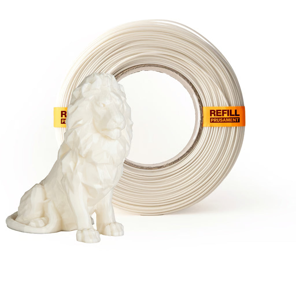 Prusament PLA Vanilla White 900g Refill (NFC)