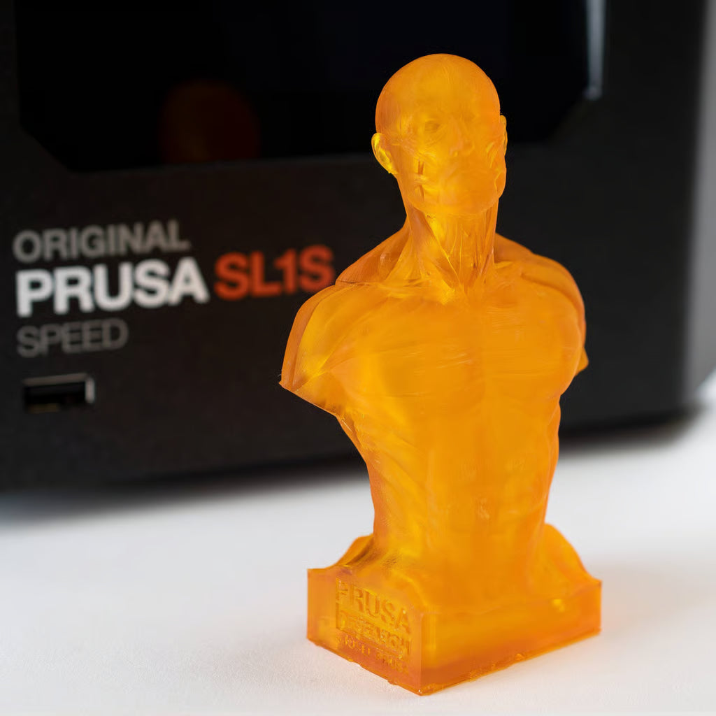 Prusament Resin Model Transparent Amber 1kg