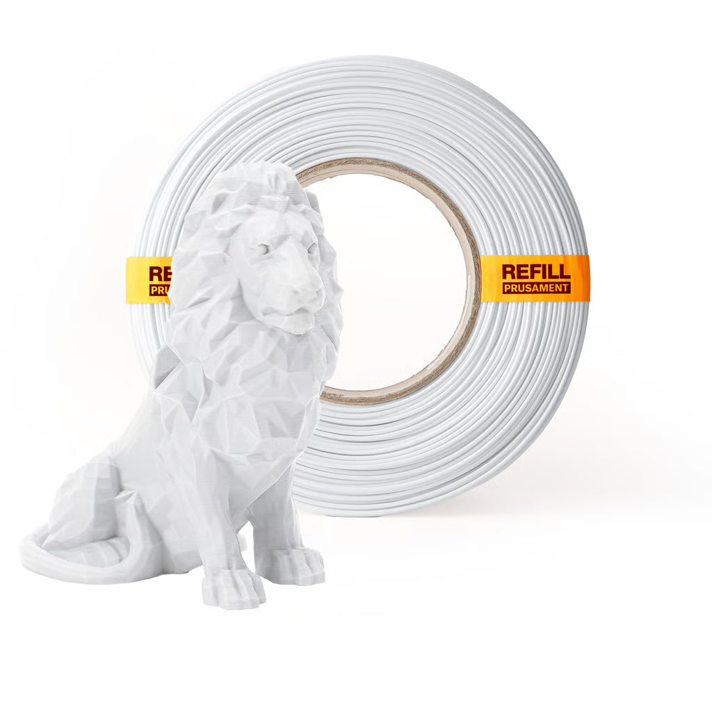 Prusament PLA Pristine White 900g Refill (NFC Compatible)
