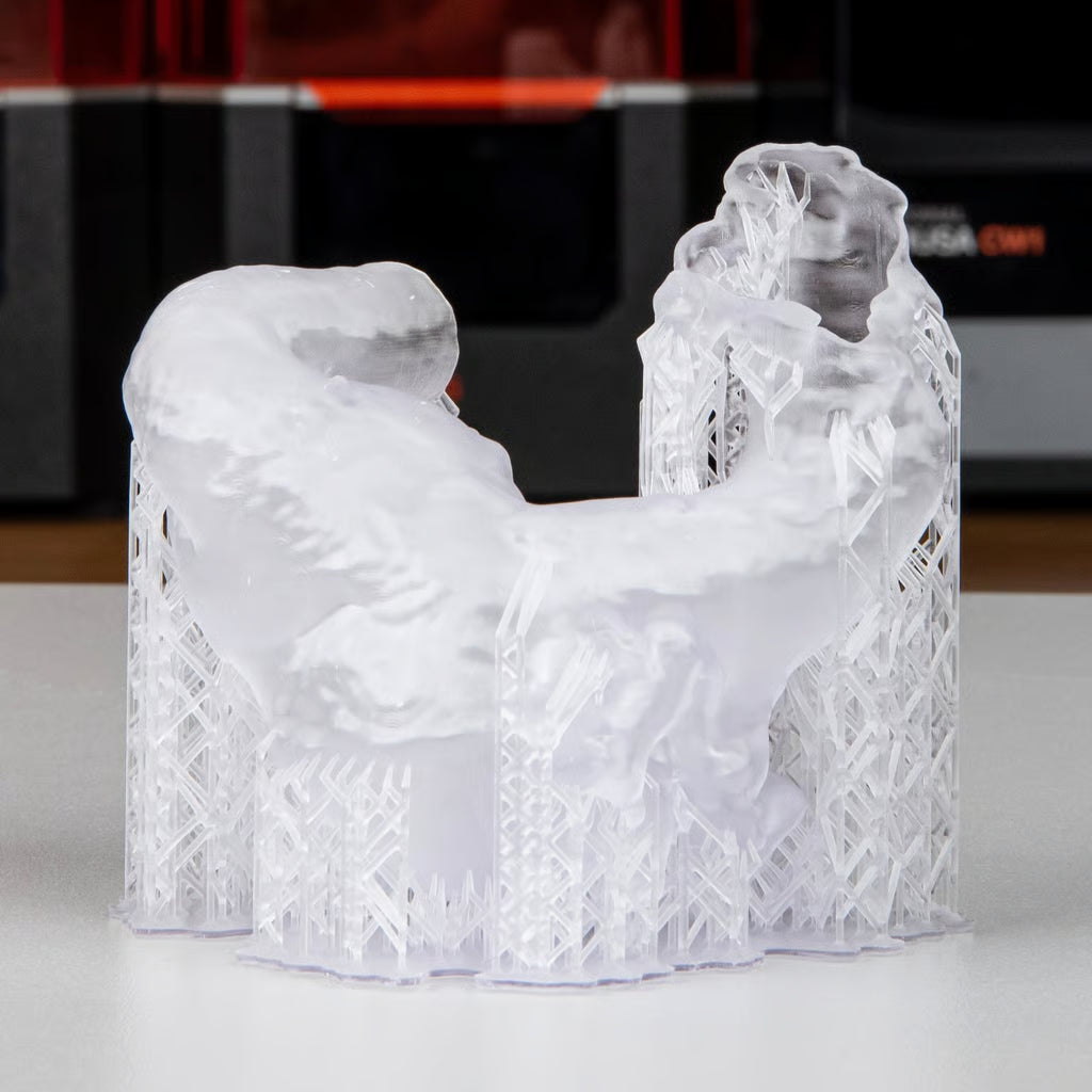Prusament Resin Model Transparent Clear 1kg